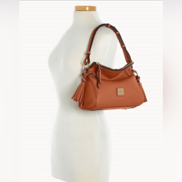 Dooney & Bourke Satchel Leather Bag - Picture 5 of 6